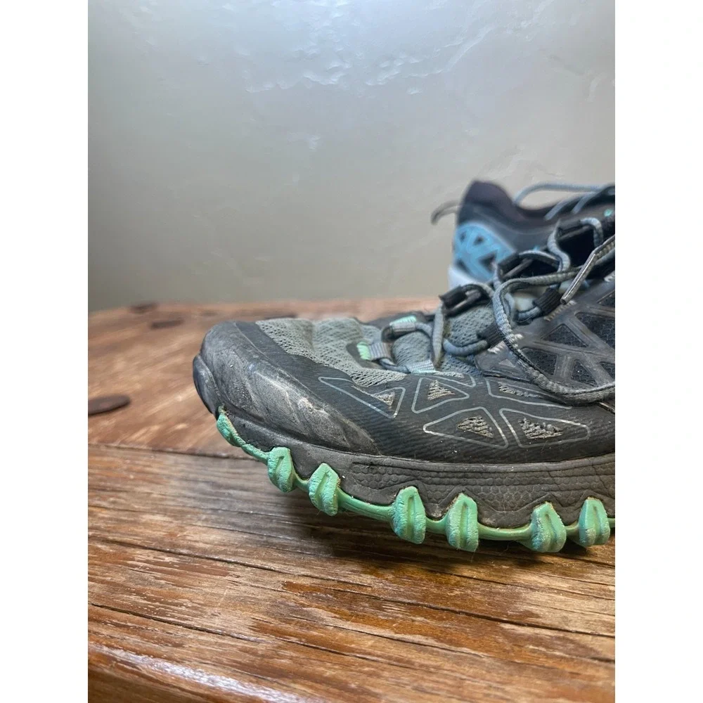 La Sportiva Bushido II Trail Running Shoes Womens 9.5 Blue Sneakers Hiking MTN